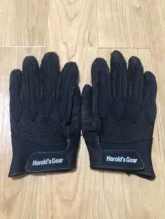 最終値下★新品★HAROLD'S GEARハロルズギア　グローブ　牛革Ｍイエロー 最終値下☆新品☆HAROLD'S GEARハロルズギア グローブ 牛革M