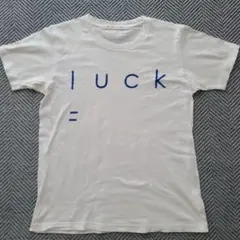 EEL luck プリント Tシャツ Mサイズ ホワイト