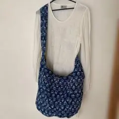 インド綿　エスニックショルダーバック