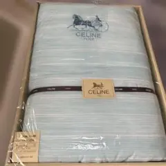 CELINE ストライプ柄 掛け布団 135x185cm