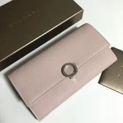 BVLGARI ブルガリ長財布 ライトピンク