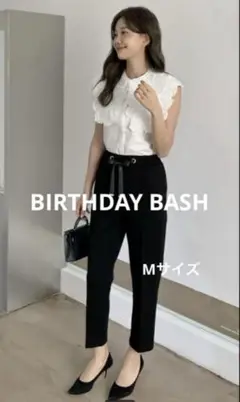 birthdaybash バースデーバッシュ キャシーパンツ M ブラック