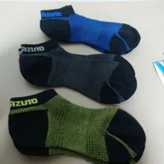 即購入OK☆涼感メッシュMizuno WORK ソックス 3足セット 24-26