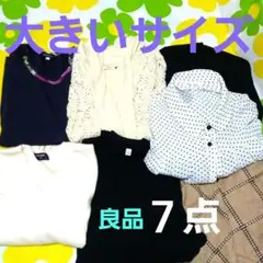 お得 美品 新品未使用 レディース服 大きいサイズ 秋冬 まとめ売り