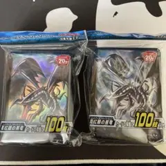 【スリーブ】遊戯王 デュエルモンスターズ　カードプロテクター 真紅眼の黒竜　2個