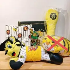 阪神タイガース マスコットぬいぐるみ・クッションセット