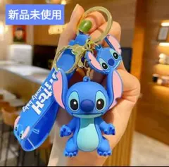 スティッチ マスコット ストラップ付き キーホルダー 新品未使用