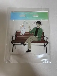 夏目友人帳　名取周一＆ニャンコ先生　シャボン玉ver. アクリルスタンド