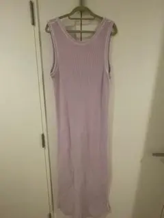 【美品】ベイフロー　ワッフル生地 ワンピース