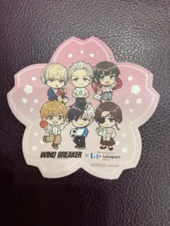 ららぽーと　ウィンドブレイカー　コラボ　コースター　少し折れてます