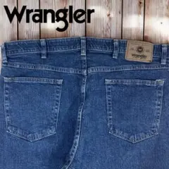 07M087◯ Wrangler ストレート デニム ジーンズ W36 L30