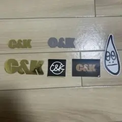C&K ステッカーセット 6枚
