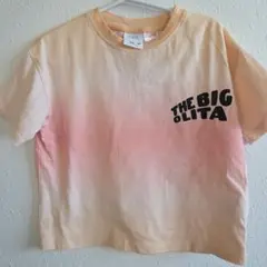 ZARA☆グラデーションオレンジ半袖Tシャツ 2〜3歳
