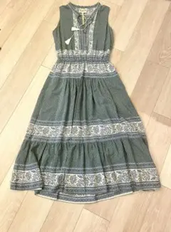 エスニック柄ワンピース