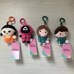 イカゲーム　マスコット　キーホルダーセット