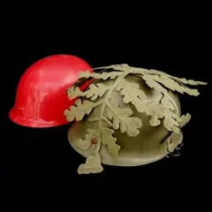 当時物！子供用ヘルメット（remco monkey division?）2点