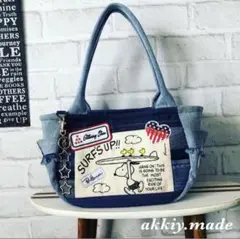 デニム リメイク 肩掛けバッグ