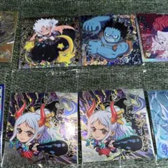 ワンピース HUNTER×HUNTER ガンダム ドラゴンボールウエハースシール