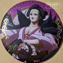 ONE PIECE ワンピース ジュエリー 缶バッジ 10月 イゾウ