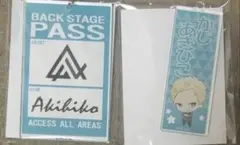 ギヴン PASS風アクリルキーホルダー スティックキーホルダー 梶秋彦