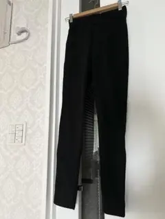 無印良品　ストレッチ　レギンス　パンツ　S 黒