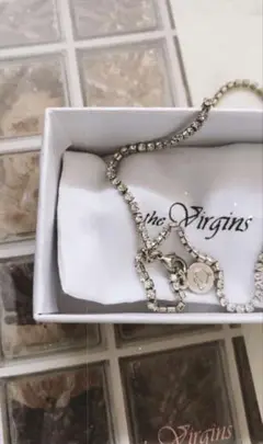 新品未使用 thevirgins ネックレス　チョーカー セール】メタルトップ コードチョーカー / ネックレス