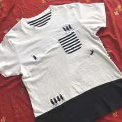 グラニフ　ビューティフルシャドー　電車ごっこ　Tシャツ　S ユニセックス