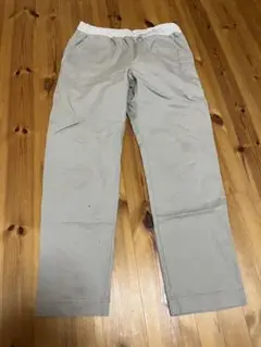 SPINNERBAITベージュ ワークパンツ ゴムウエスト