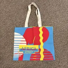 非売品 ファッションフェア Who’s next アフリカンデザインエコバッグ