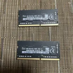 SK Hynix DDR4 8GB（4GB×2 ）2400MT/s メモリ