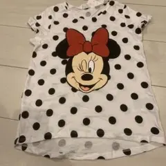 ミニーマウス ドット柄 Tシャツ