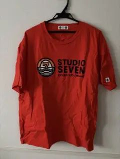 STUDIO SEVEN Tシャツ オレンジ