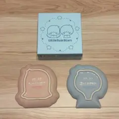 リトルツインスターズ プレートセット 2枚
