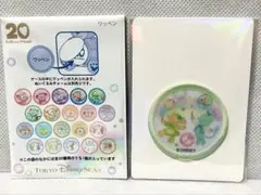 ダッフィー&フレンズ　20周年　カラフルハピネス　ワッペン　シルエット