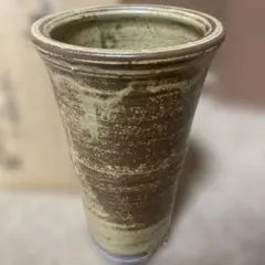 花瓶　花器　花入　赤膚焼　赤膚山　武田高明造