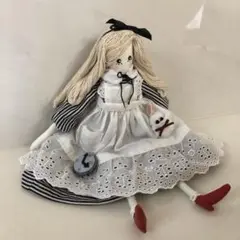 カントリードール　アリス風な女の子　☆ハンドメイド☆