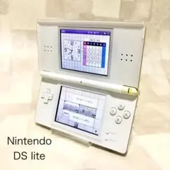 任天堂 DS Lite ホワイト 充電ケーブル付き