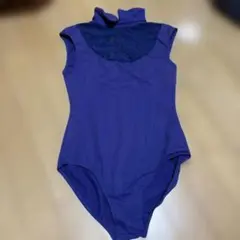 Sansha 紫 ハイネック レオタード サイズ4