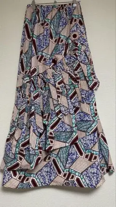 アフリカンバティック　ロングスカート　⭐︎
