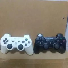 PS3 DUALSHOCK3 コントローラー ホワイト・ブラック