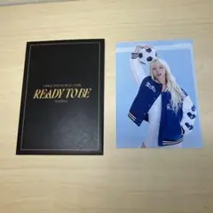 TWICE 5TH WORLD TOUR READY TO BE ポスター