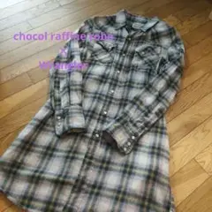 chocol raffine robe ✕wrangler シャツチュニック