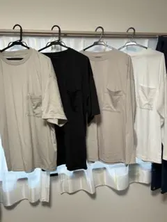 無印　MUJI Labo 汚れが落ちやすい吸汗速乾クルーネックＴシャツセット