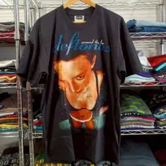 デフトーンズ 両面プリント バンドＴシャツ L
