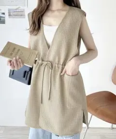 クラシカルエルフ キルティングジレ ベスト L