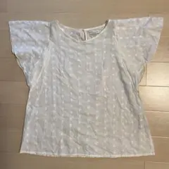earth music&ecology 刺繍入り半袖トップス