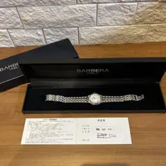 BARBERA ITALY レディースウォッチ　腕時計　シルバー