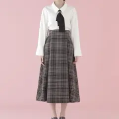 ジルバイジルスチュアート JILLSTUART ツイード チェック スカート S