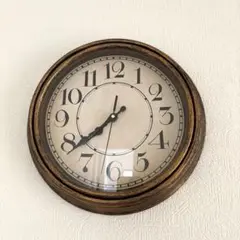 美品　アンティーク調壁掛け時計　訳あり