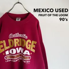 古着 90s “FRUIT OF THE LOOM” Printed Sweat